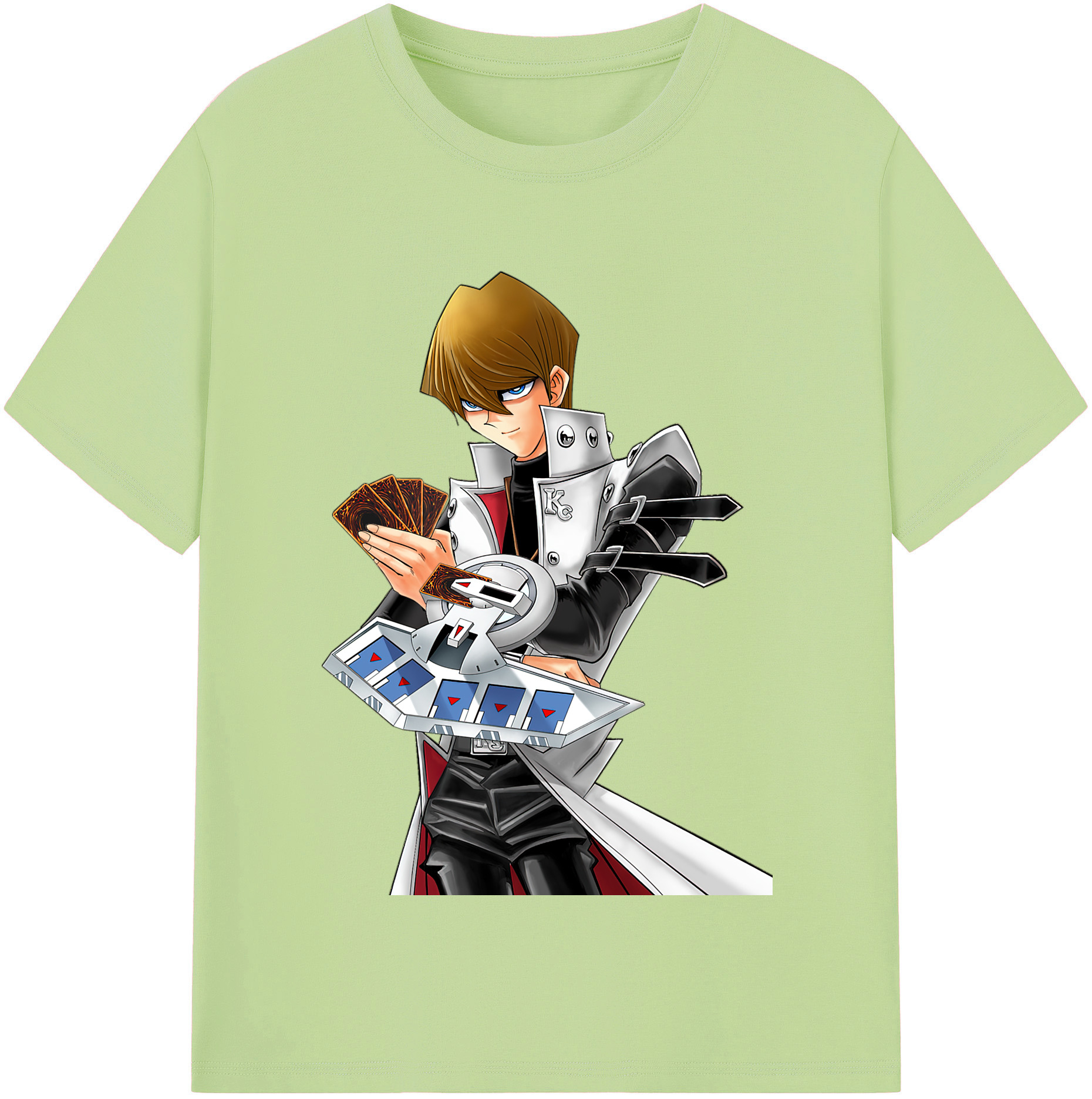 （画像用） 遊☆戯☆王 Yu-Gi-Oh! 綿100％半袖Tシャツ（フロントプリント）